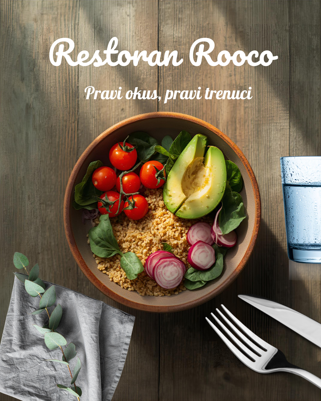 Rustic Salad Bowl with Fresh Vegetables (1)